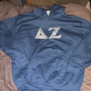 DZ lettered hoodie